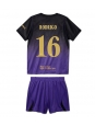 Otroške Nogometnih dresov Barcelona Rodri Hernandez #16 Gostujoči 2026-27 Kratki rokavi (+ hlače)